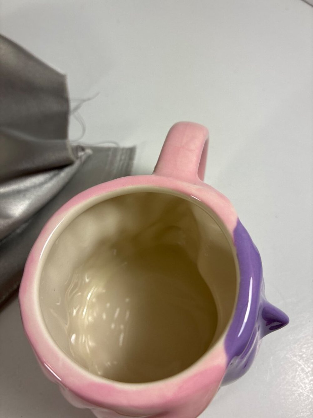 Hyde & EEK! Witch Lidded Mug Tea Cup Halloween Purple Face Hat Target New NOS - Picture 7 of 16